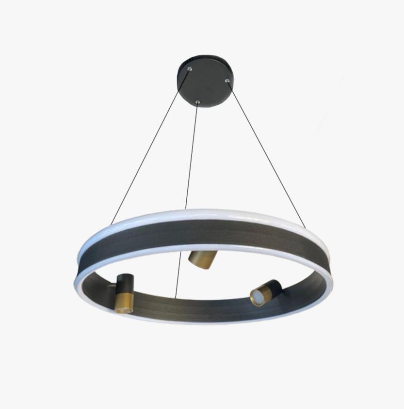 Pentalux Ø60 cm Çift Yön Spotlu Led Avize Sarkıt PL40074
